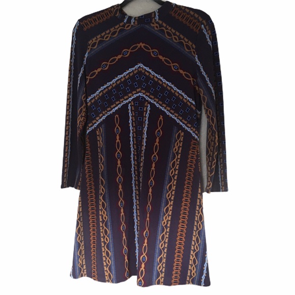 Free People Stella Graphic Print Mini Dress - Picture 4 of 13